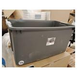 Sterilite 45 gallon rolling tote no lid