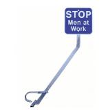 New Portable Rail Clamp Sign Holder and Sign 40'