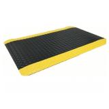 Antifatigue Mat: Diamond Plate, 3 ft x 5 ft,