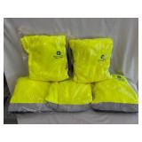 (5) Hooded Safety Sweatshirt - Yellow/Lime-5XL