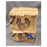 (2)New V-GARD Helmet Mounted Earmuff