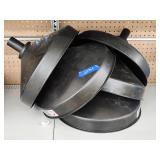 (5) New JD Industries Oil Drain Funnel 16.5'D