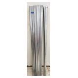 (6) New 5ft Slotted Metal Framing Channels