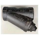 Keckley 3' Style B7 Cast Iron Y-Strainer Valve