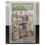 American dimes of the 20th century set