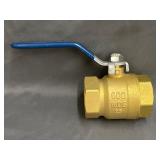 Dixon 1-1/2' Global Brass Ball Valve: FBVG150