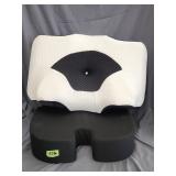 Neck Pain Relief Pillow & Seat Cushion