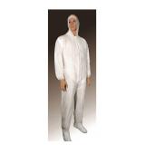 (25)Pc New CELLUCAP Hooded Disposable Coveralls XL
