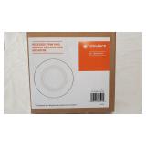 (8)New Ledvance Black 5/6' Recessed Black Trim