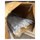 White 22-Inch Euro-Style Roller Drawer Slides