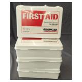 (4)NIP First Aid Kit and Housing: 102 Components