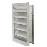 Dayton Aluminum Louver Damper w/ Flange: 20UC16