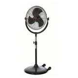 New Dayton Portable Fan: 16 in Blade Dia, 58'H