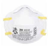 (2) 3M Disposable N95 Respirator: 8210