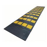 New Speed Bump Rubber 9 ft Lgï¿½24'Wï¿½1 1/8'H