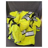 (5)New 4XL PIP Reflective Safety Vests