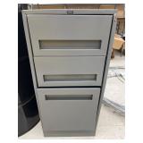 Tennsco 3-Drawer Steel Modular Cabinet: MD3-1524