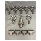 Eye Bolts, BT40 Tool Holder, Pipe Tees