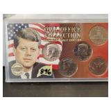 Oval office collection Kennedy half dollars