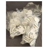 (50)pc New Drum Plug: Buna Gasket, 2.5'O.D