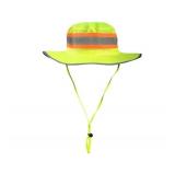 OccuNomix High-Visibility Full Brim Hat, XL Size