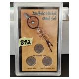 Buffalo nickel mint set