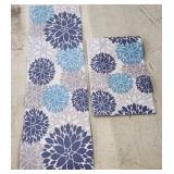 (2)Anti Fatigue Floral Mats