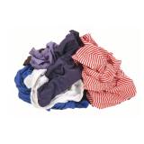 New Cleaning Rags T-Shirt, Reclaimed, 25lb Wt