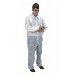 CONDOR Coveralls: XL, Polypropylene, Open Wrist,