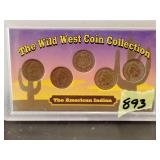 Wild West coin collection, Indian head cents