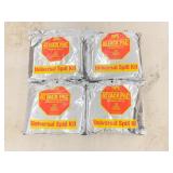 (4) BRADY SPC ABSORBENTS Spill Kit: SKR-ATK