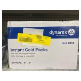 DYNAREX Instant Cold Packs- 5x9ï¿½, 24PK: 4512