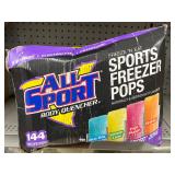 ALL SPORT Freezer Pop- 144PK: 10121804