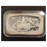 1 troy ounce silver bar