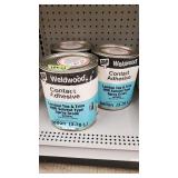 (3)Weldwood Contact Adhesive 1Gal