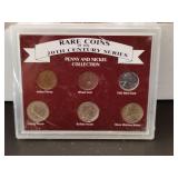 Rare coins of the 20th century set