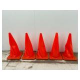 (5) Traffic Cone- 28ï¿½ Tall: 6TVF1