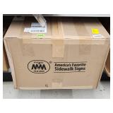 NIB Sign Base 16 lb Base Wt