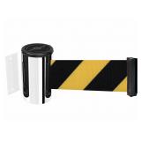 (12) TENSABARRIER Retractable Belt Barrier 13ft