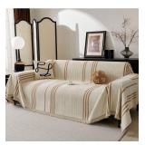 Boho Couch Cover Washable Non Slip 91'*134'