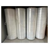 (4) Plastic Stretch Wrap Rolls- 16ï¿½ Wide
