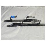 Wall Mount Metal Plastic Coated Hooks 12'L