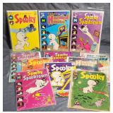 (11)Vintage Harvey Comic Books 7'×10'