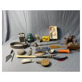 Shoe Horns, Bells, Kitchenware, Tools, etc.
