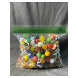 Sandwich Bag of Marbles