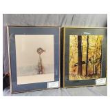 (2)Framed Tom Willman Photography 18'×14'