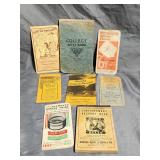 (8)Vintage Record/Notebooks w/Flecks Poultry