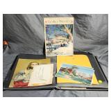Binder of Vintage Photos/Advertising