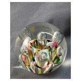 Zimmerman Art Glass Paperweight