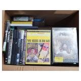 Lg Qty DVDs/Xbox/Playstatio2/Wii